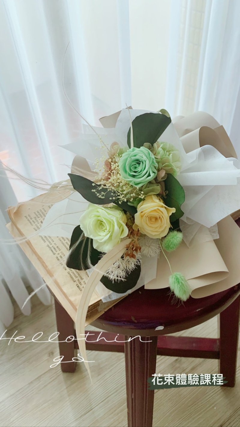 小故事不凋花束 - 乾燥花/永生花 - 植物．花 