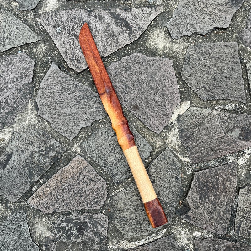 我販劍　妖刀　勝心　手工木刀　藝術木劍　魔劍 - 擺飾/家飾品 - 木頭 卡其色