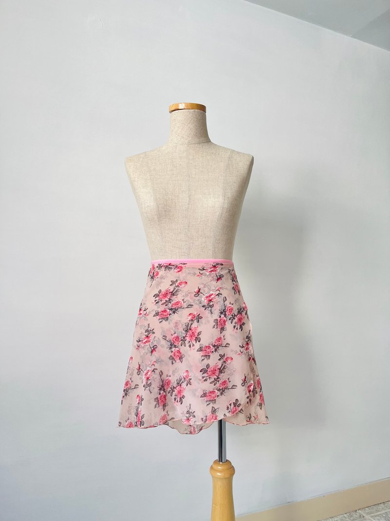 Ballet Wrap Skirt - Skirts - Other Materials Pink