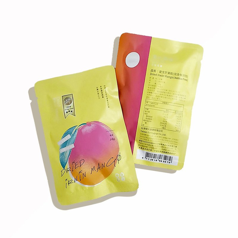 【Sunnygogo】Dried Irwin Mango Additive-Free(small package) - Dried Fruits - Other Materials 