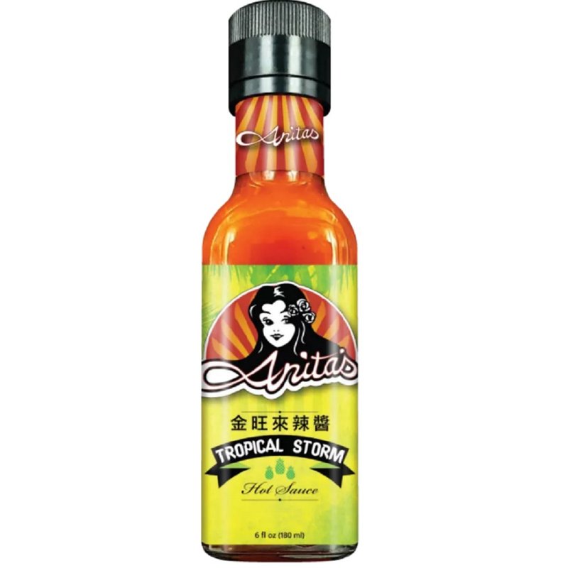 Anita's Vegan Chili Sauce 180ml - เครื่องปรุงรส - แก้ว สีแดง