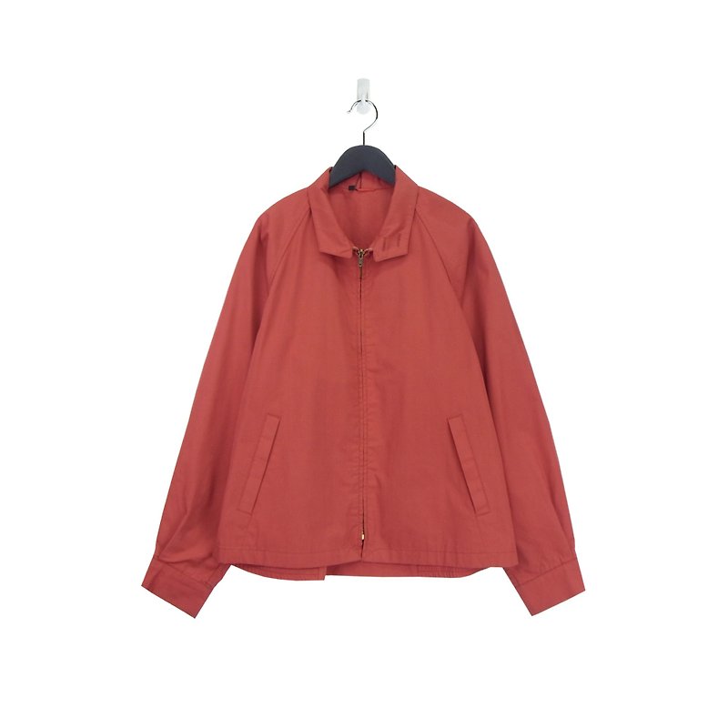 A‧PRANK :DOLLY :: 復古著VINTAGE品牌London Fog暗紅色連袖工作外套(J710034) - 女大衣/外套 - 棉．麻 