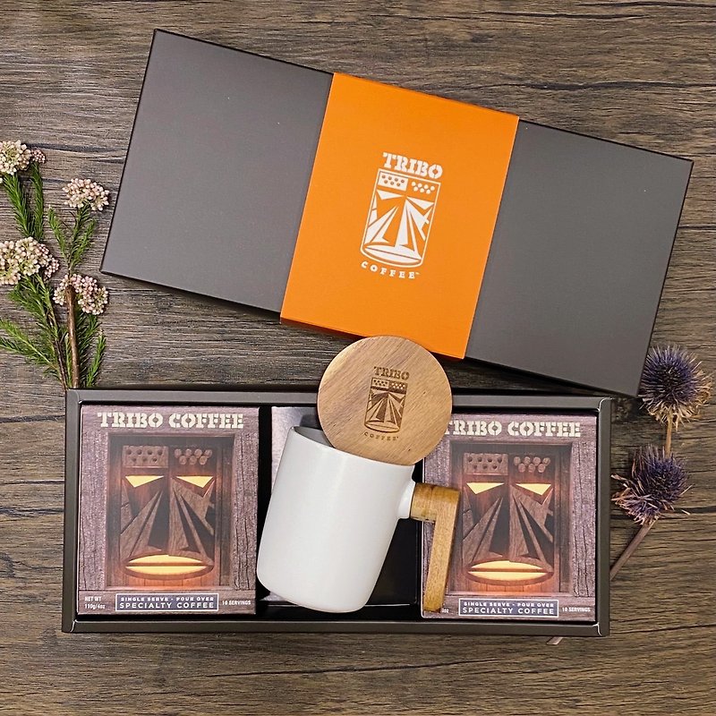 TRIBO COFFEE 濾掛式咖啡 - 白相思木陶瓷杯禮盒 (20入)