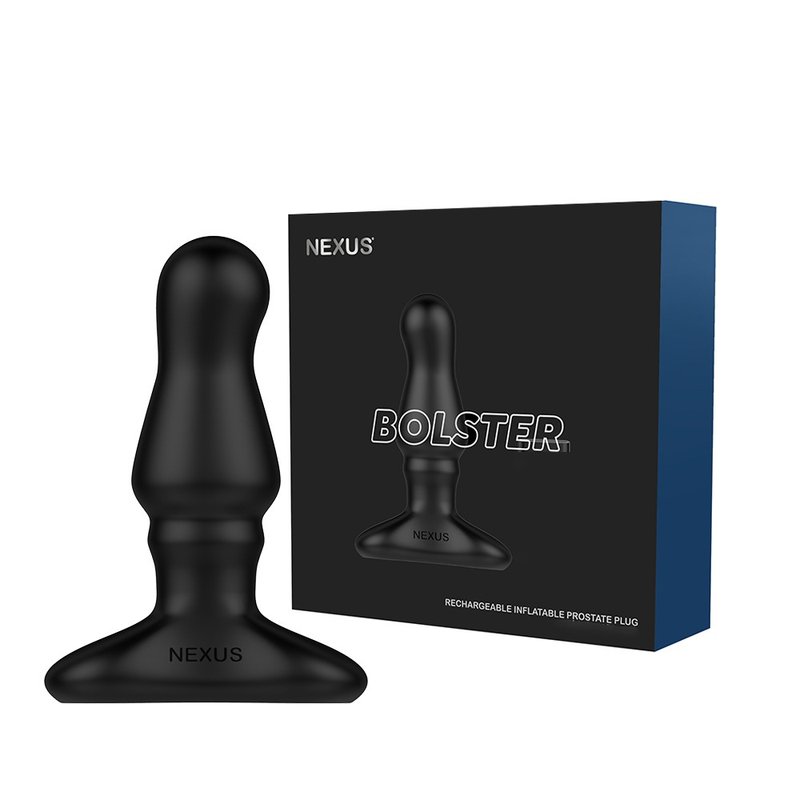 British Nexus Bolster inflatable prostate backyard stick sex toys jumping egg massage stick - สินค้าผู้ใหญ่ - วัสดุอื่นๆ สีดำ