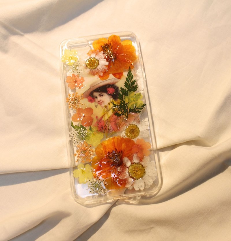 Tangerine phone case - Phone Cases - Acrylic Transparent