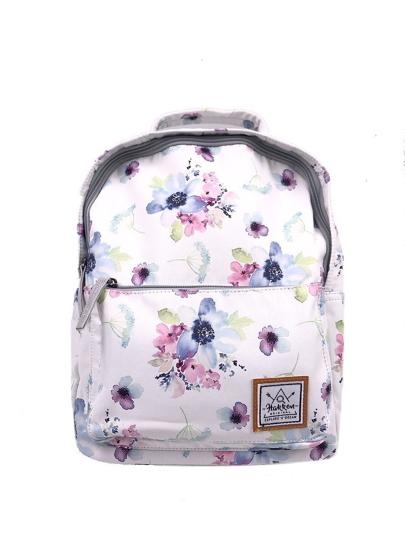 Althea 。Flowers in Maze 。 Mini Backpack - Backpacks - Cotton & Hemp 