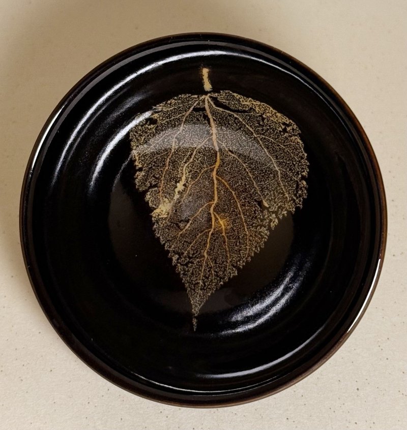 真實木葉天目茶盏-菩提葉 - 茶壺/茶杯/茶具 - 其他材質 