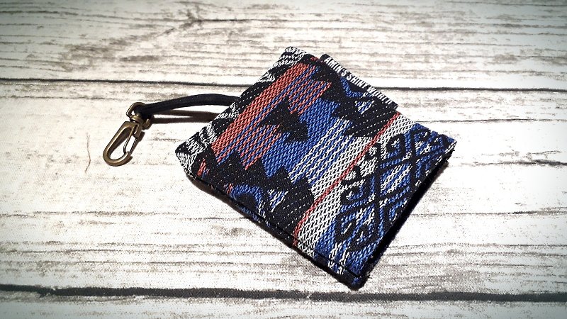 AMIN'S SHINY WORLD hand-made national wind weave pattern key bag variety - ที่ห้อยกุญแจ - ผ้าฝ้าย/ผ้าลินิน หลากหลายสี