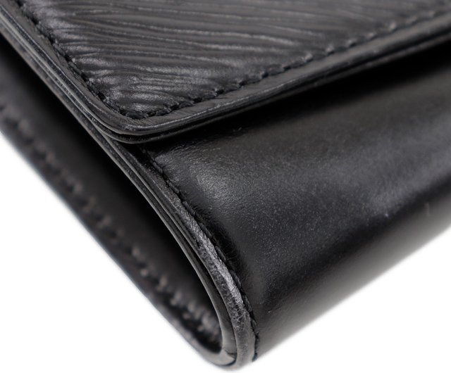 【廃盤品・希少】ルイヴィトン　エーゲ　オペラ　クラッチバッグ　ブラック　レザー 日本直送】ルイ・ヴィトン LOUIS VUITTON エーゲ クラッチバッグ