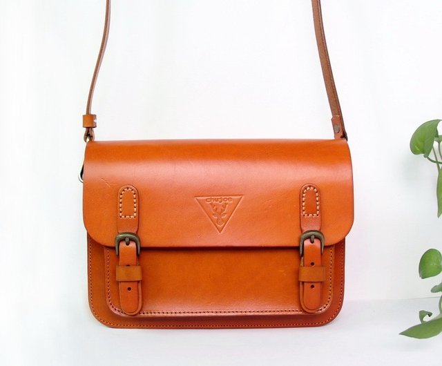 personalized leather messenger bags