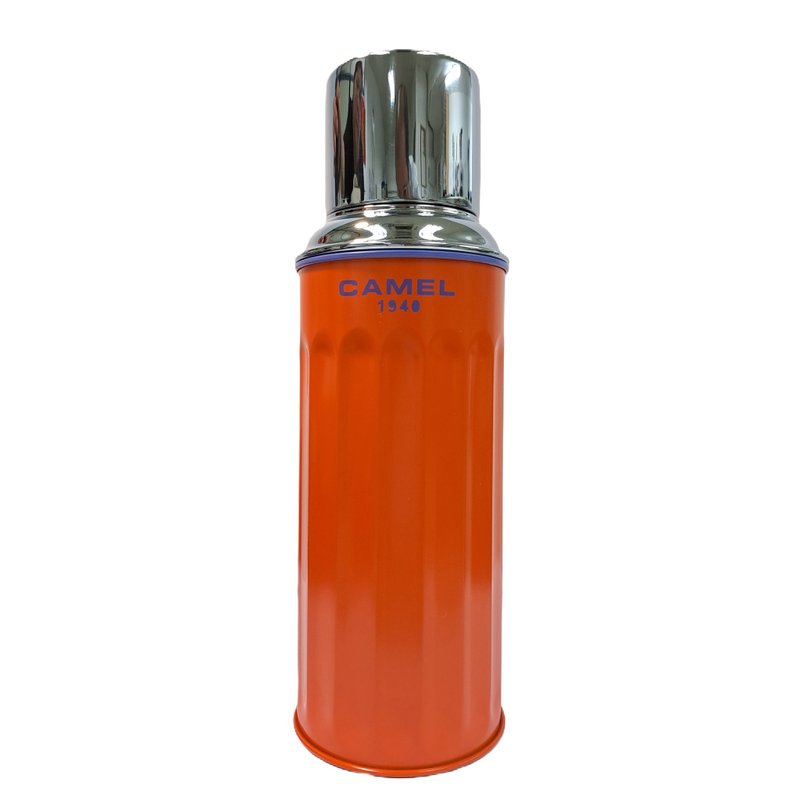 駱駝牌 450ml 玻璃膽真空保溫瓶 122 系列 | 橙色 122OR - 保溫瓶/保溫杯 - 其他材質 橘色