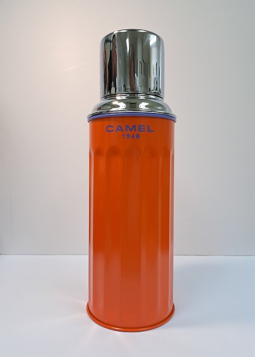 CAMEL 駱駝牌 駱駝牌 450ml 玻璃膽真空保溫瓶 122 系列 | 橙色 122OR
