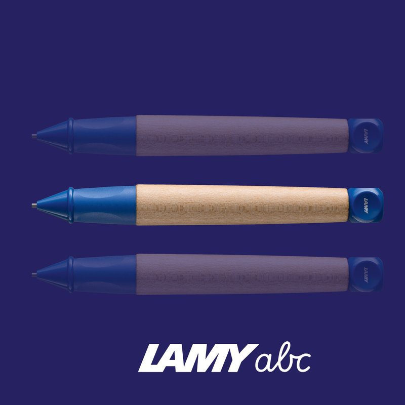 LAMY 鉛筆 / abc 楓木系列 - 藍色 - 鉛筆/自動鉛筆 - 木頭 藍色