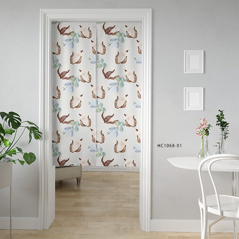 Brand Original Printed Door Curtain Kapok Kapok - ม่านและป้ายประตู - เส้นใยสังเคราะห์ 