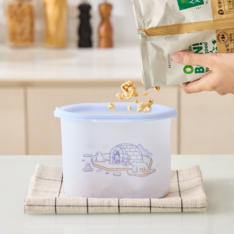 【仁舟淨塑】霹靂布袋戲聯名_好矽包1000ml(2款)輕盈收納矽膠袋 - 便當盒/食物袋 - 矽膠 多色