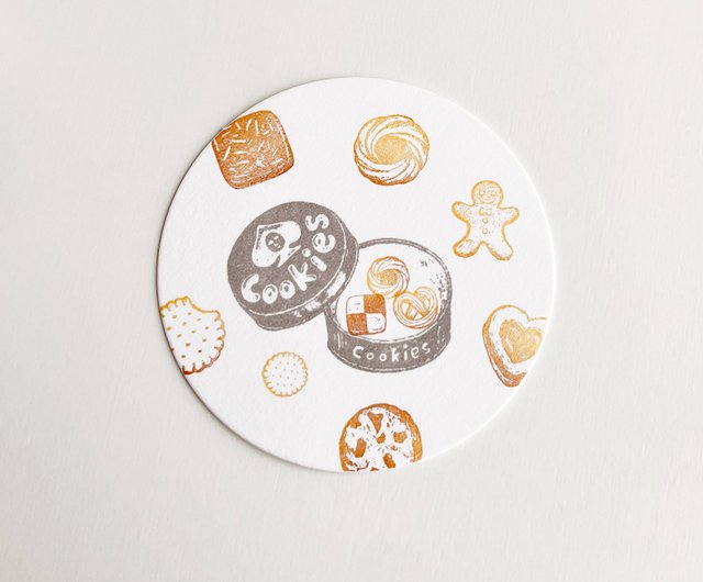 ミニクッキー缶のはんこセット - ショップ Redbug Stamp 印鑑