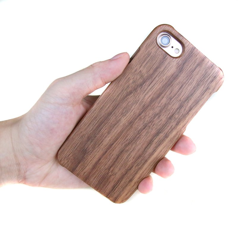 I Phone 7  實木手機殼 - Phone Cases - Wood Black