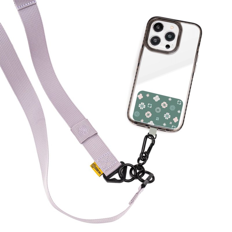 inblooom x The Hood  VIGOR All-In-One Phone Strap 25mm/Classic/Forest Green - อุปกรณ์เสริมอื่น ๆ - ไนลอน สีเขียว