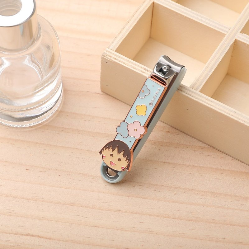 Chibi Maruko Nail Scissors - Genuine Authorized 420 Stainless Steel Nail Clippers Chibi Maruko - Other - Stainless Steel Multicolor