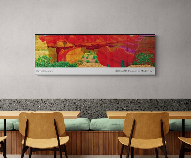 Original Poster】David Hockney/ A CLOSER GRAND CANYON - Shop