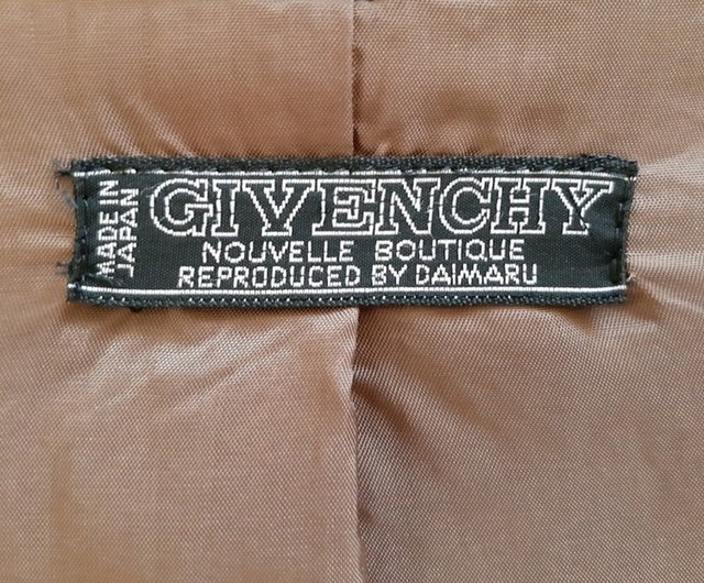 GIVENCHY ヴィンテージ ブラウン ウール ブレザー - ショップ