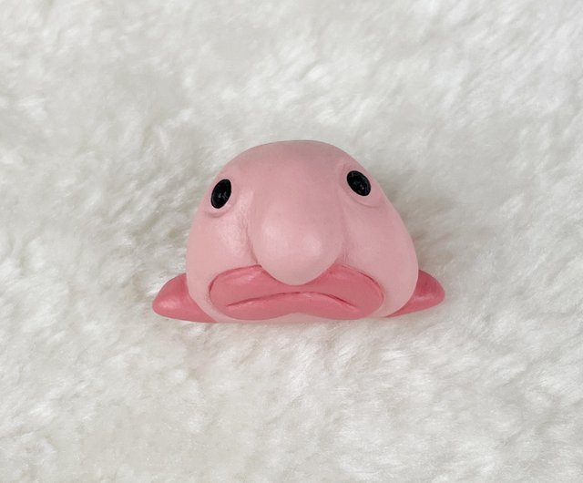 Happy Healthy Blobfish Enamel Pin!