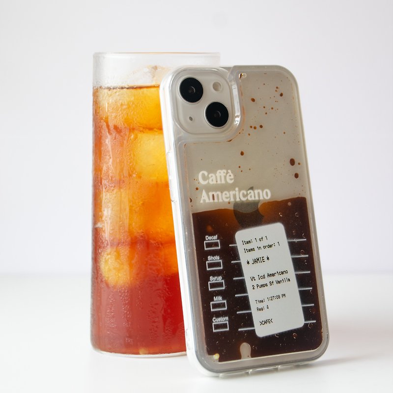 【Americano Americano】Liquid Phone Case - Phone Cases - Plastic 