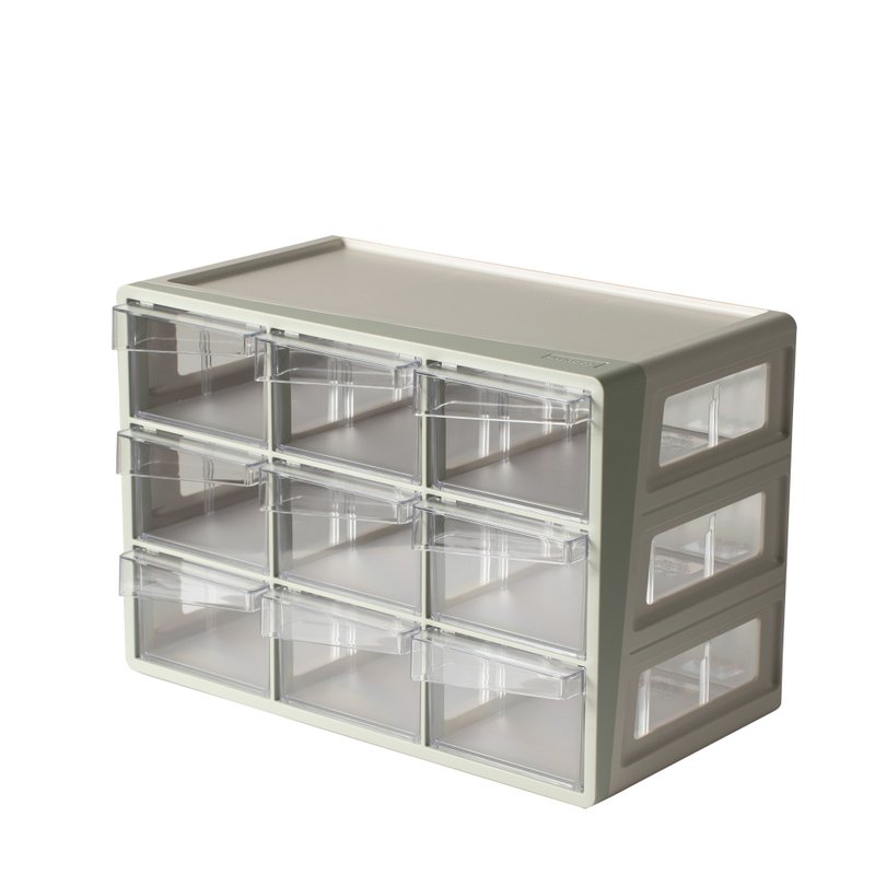 【Shude livinbox】A7-309 9 grid multi-purpose storage box - กล่องเก็บของ - พลาสติก 