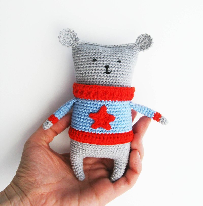 Crochet Pattern Mouse. DIY Amigurumi Crochet Pattern, PDF file digital download