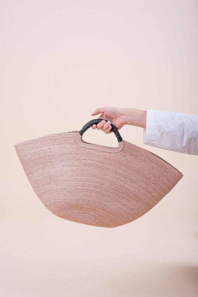 Harper Beach Bag (Pale Pink) - Handbags & Totes - Other Materials Pink