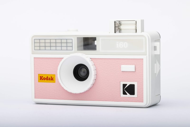 【Kodak柯達底片相機】i60 櫻花粉 可重複使用 有閃燈 - 相機/拍立得/底片相機 - 塑膠 粉紅色