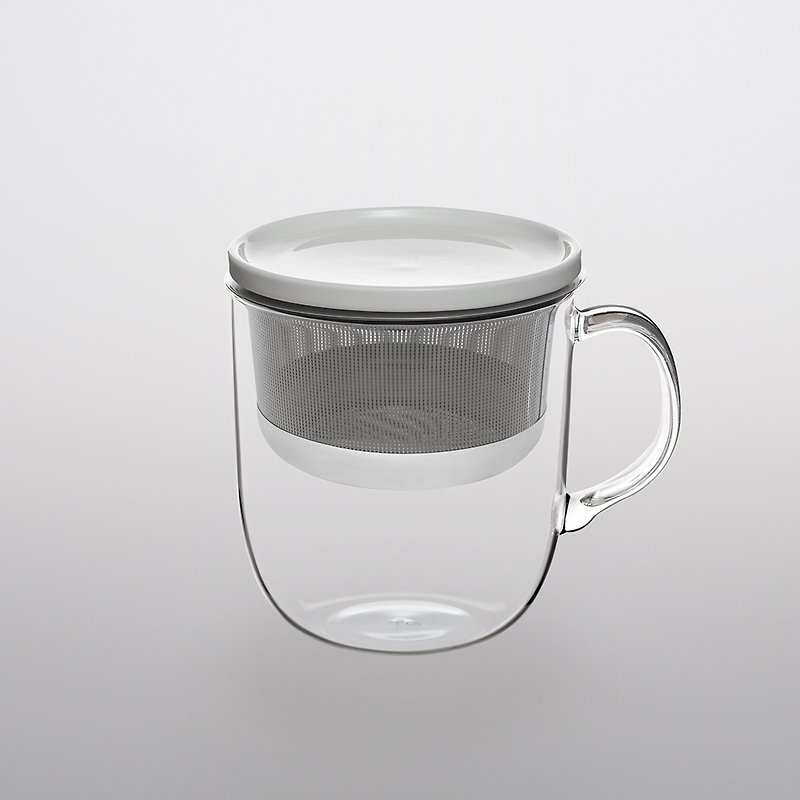 TG Heat-Resistant Tea Mug Set 470ml - Teapots & Teacups - Glass Transparent