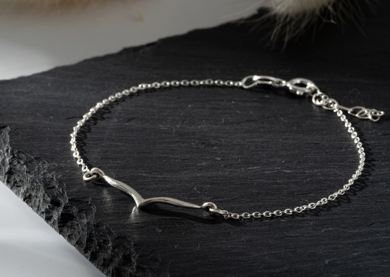 Antlers/sterling silver/custom/handmade-\| Charlene handmade|/ - Bracelets - Sterling Silver Silver