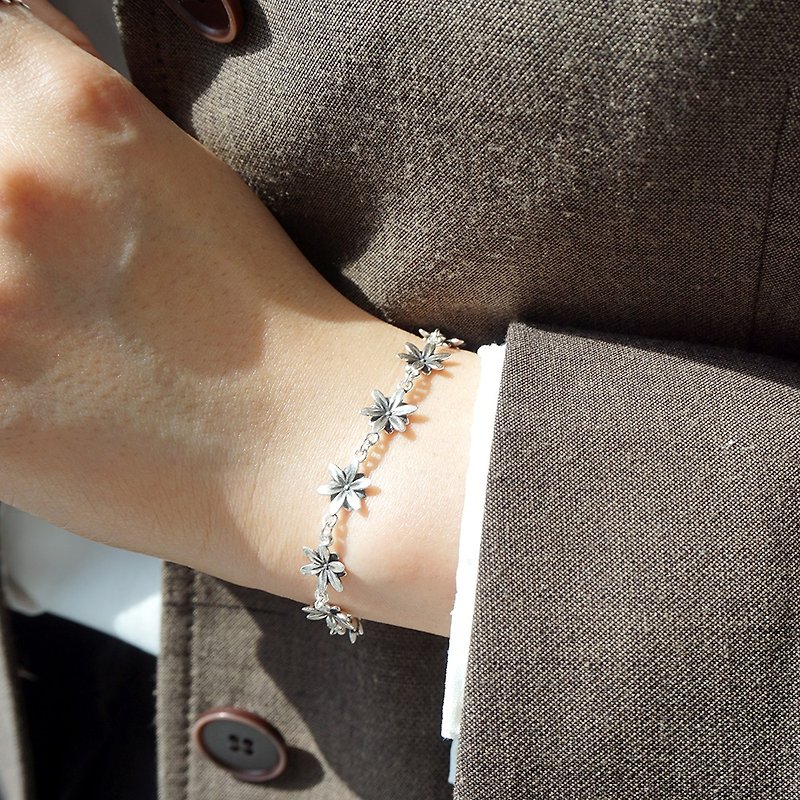 Ipheion bracelet - Bracelets - Sterling Silver Silver