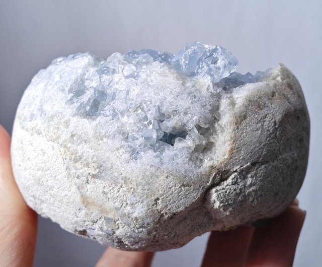 最高級ラピスラズリ天使石宝石型幸運招き飾り単品ギフト - ショップ