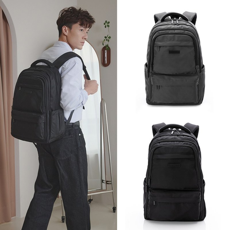 【金安德森】Blithe 多隔層機能後背包-多色任選 - 後背包/背包/書包 - 尼龍 多色