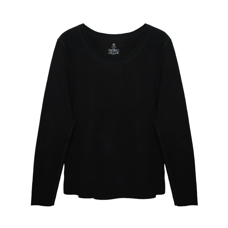 日本SOORU倍暖保暖衣 女款 - 女內衣褲 - 羊毛 黑色