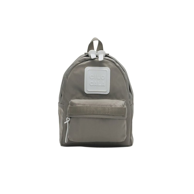 Gray Color Backpack (XS size) - กระเป๋าเป้สะพายหลัง - วัสดุอื่นๆ 
