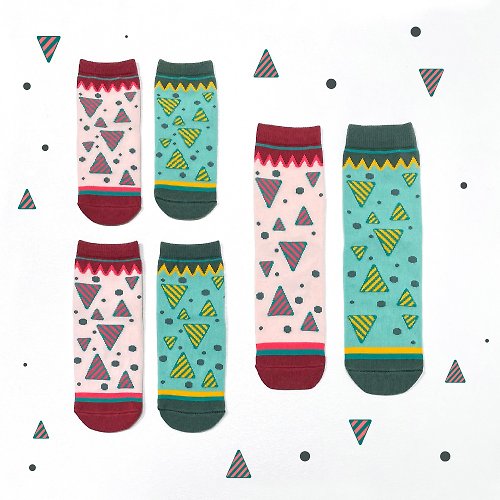 ZILA SOCKS | 台灣織襪設計品牌 聖誕餅乾親子襪(藝術家聯名款)