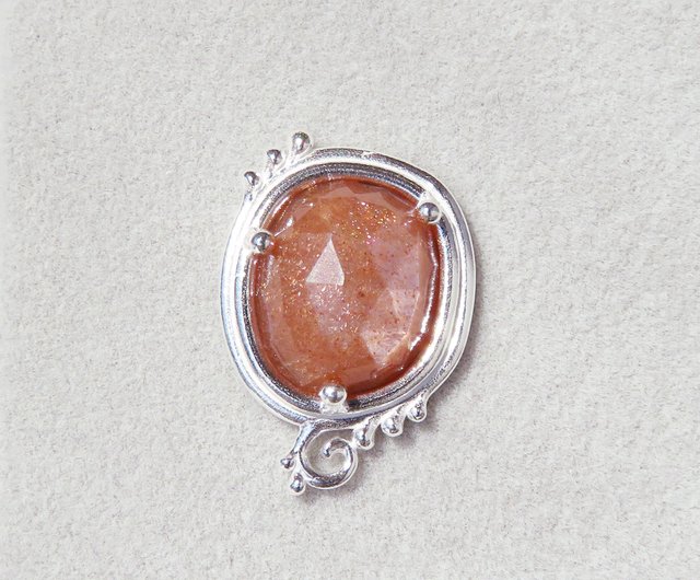 サンストーン ブローチ / Sunstone Brooch - ショップ NATSU WORKS