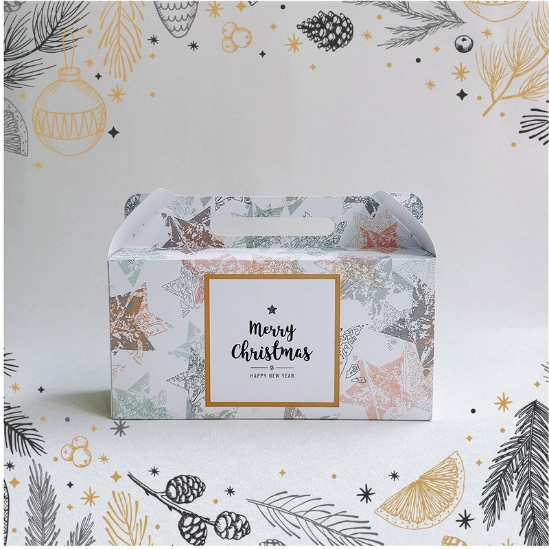 [Christmas Starlight Edition Suitable Box] Dried Fruit Water | Fruit Black Tea | Christmas Packaging | With Christmas Card - Tea - Fresh Ingredients 