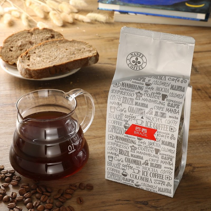 NANFE South Africa Coffee | Brazilian Cerato Sun-Dried Light Roast Second Roast 227g x 4 packs - Coffee - Other Materials 