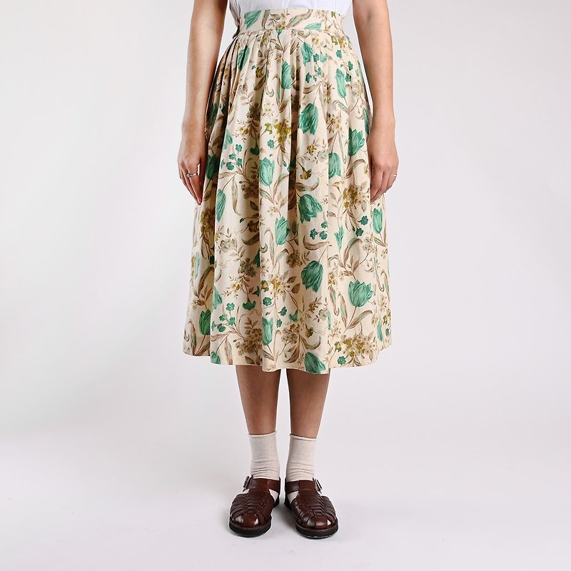 vintage skirt - Skirts - Other Materials Green