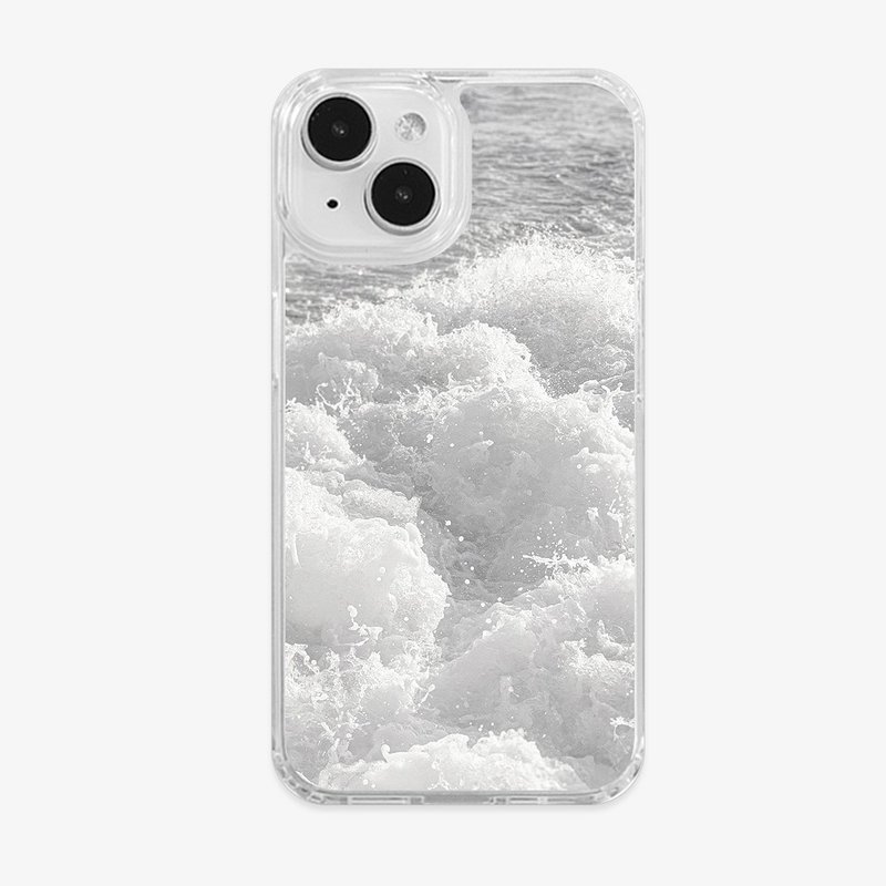 (jelly hard case) wave - Phone Cases - Other Materials White