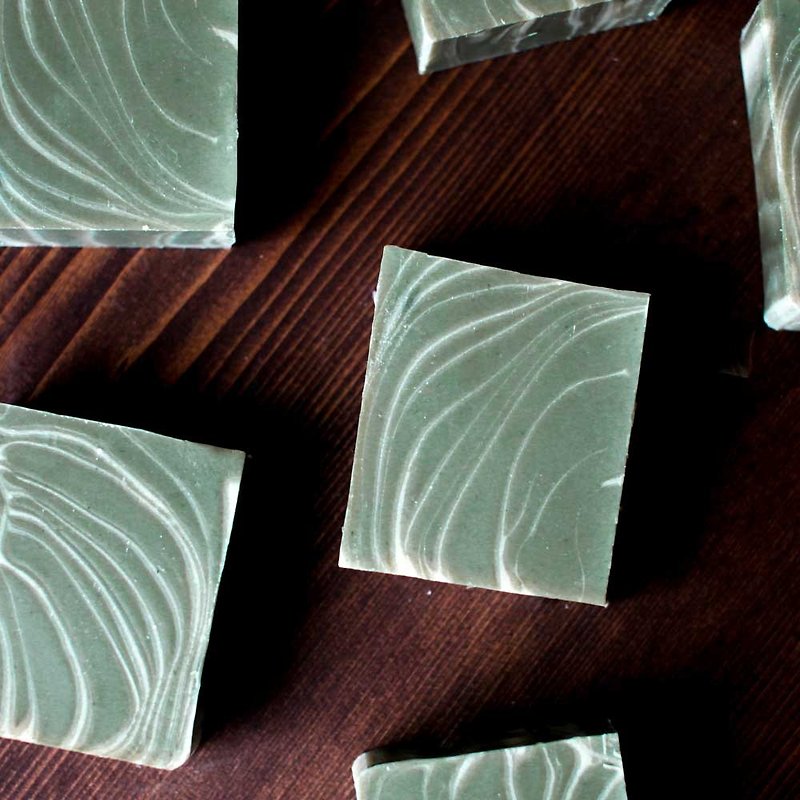手工冷製皂 - 岩蘭草皂 - 肥皂/手工皂 - 其他材質 綠色
