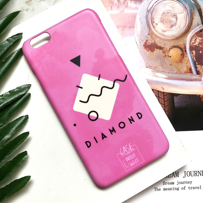diamond :: basic art collection - 手機殼/手機套 - 塑膠 紫色