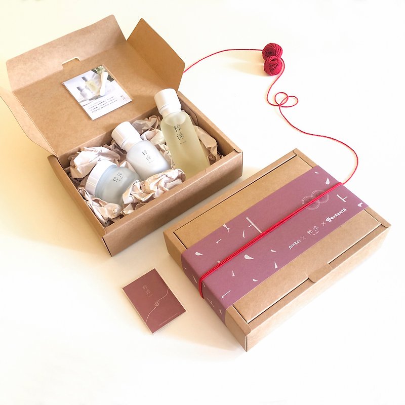 【Cure Re:pure】Gifts-Taipei Xiahai City God Temple Co-branded Gift Box Makeup Remover, Essence - Lotions - Concentrate & Extracts 