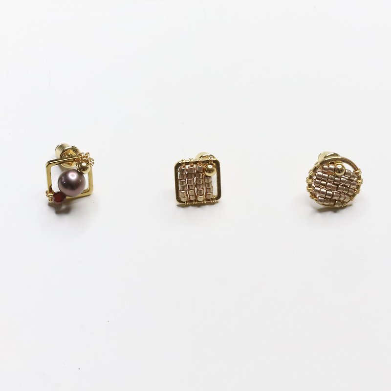 Slash earring - Earrings & Clip-ons - Other Materials Gold