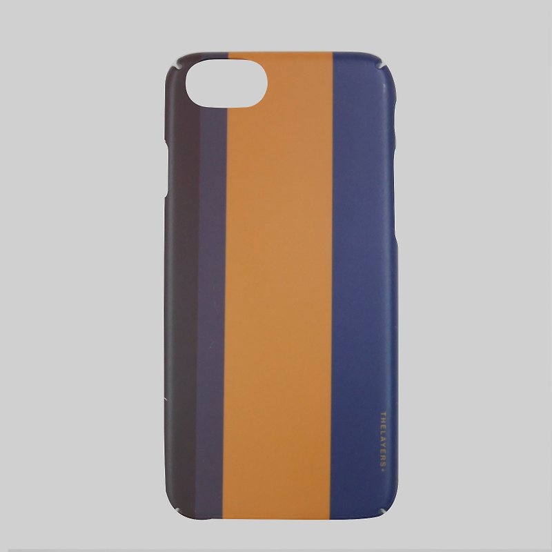 GRAPHIC PRINT - BREW BLUE MEN Custom Phone Case - Phone Cases - Plastic Brown