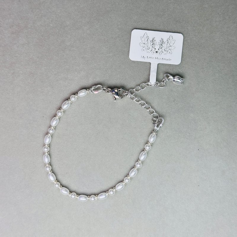 Glass Pearl Bracelet JW68H-002 - สร้อยข้อมือ - ไข่มุก หลากหลายสี